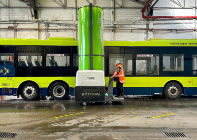 Best Mobile Single Brush Bus Wash Systems from Transport Wash Systems